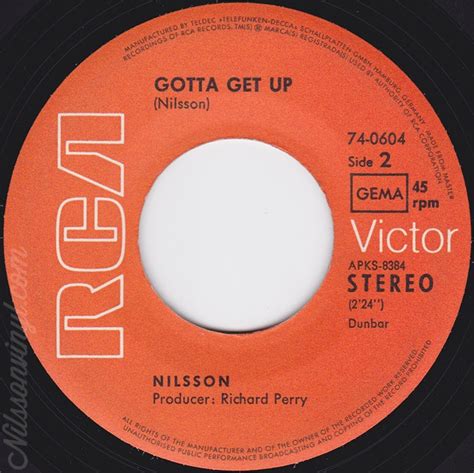 Without You Gotta Get Up Harry Nilsson Vinyl