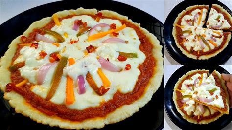 No Cheese No Mayo No Yeast No Oven Veg Pizza Recipe Lockdown Pizza