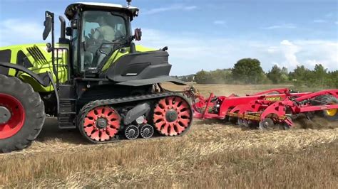 Claas Axion Terra Trac Youtube