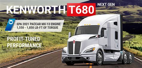 2022 Kenworth T680 Next Gen Truck Wallwork Truck Center