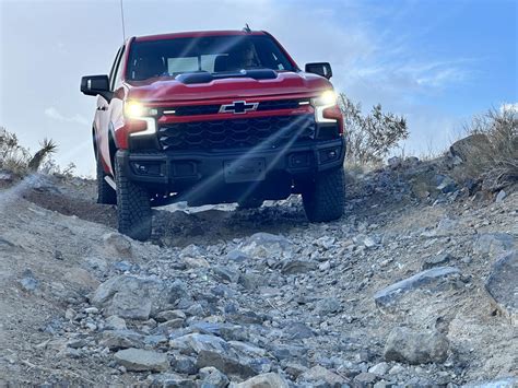 Touring 2023 Chevy Silverado 1500 Zr2 Bison Watches The Sky