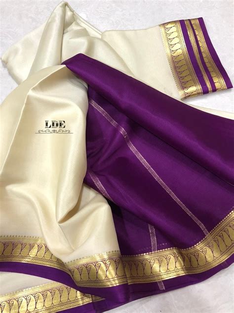 Pure Mysore Binny Crepe Silk Saree