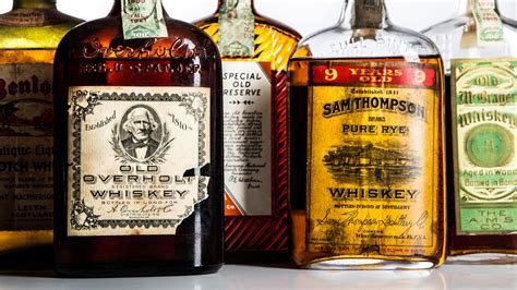 Tour A Collection Of Prohibition Era Medicinal Whiskey Punch