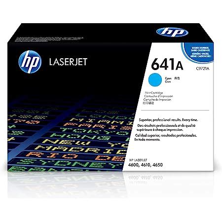 Amazon HP 646A Cyan Toner Cartridge Works With HP Color LaserJet