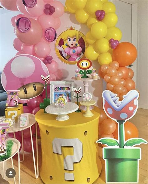 Princess Peaches Birthday Party Ideas Photo Of Princess Peach