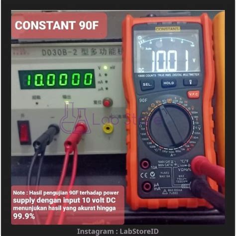 Jual Constant 90F Digital Multimeter Auto Range DMM 90F Constant