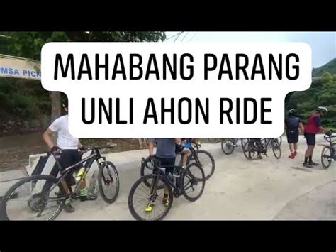 Mahabang Parang Binangonan Rizal Unli Ahon Rainy Ride Youtube