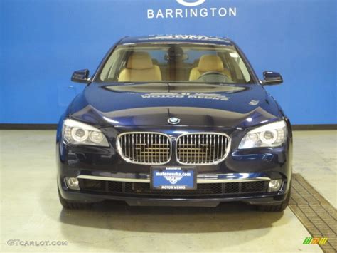 2012 Imperial Blue Metallic Bmw 7 Series 750li Xdrive Sedan 69460703 Photo 2