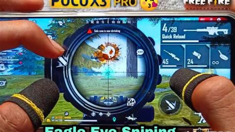 Poco X3 Pro Free Fire Gameplay Test 3 Finger Handcam Double Sniping