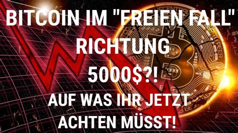 Bitcoin Im Freien Fall Auf Was Ihr Jetzt Wissen M Sst Youtube