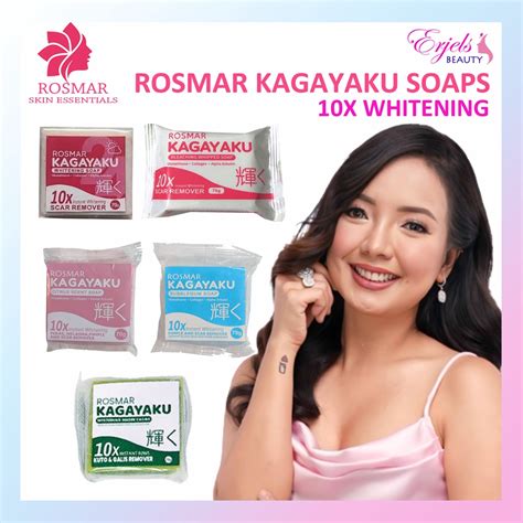 COD ROSMAR Kagayaku Bleaching Whipped Soap Per Piece Shopee Philippines