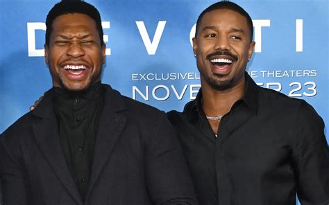 Motivieren Mut Fallen Jonathan Majors And Michael B Jordan Klobig