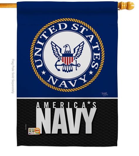 Navy America Navy House Flag Decorative Flags