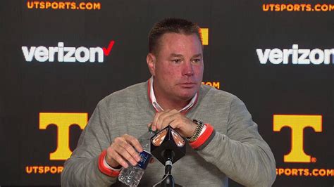 Butch Jones Press Conference 10 19 15 YouTube