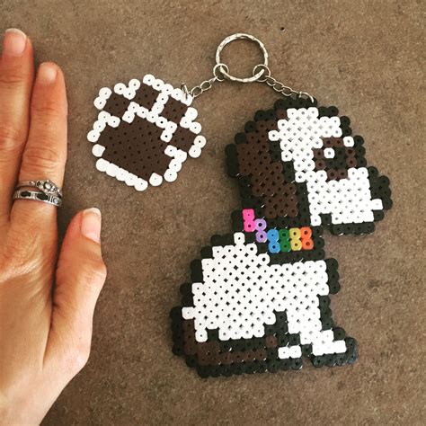 Dog perler beads patterns – Artofit