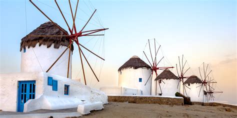 Mykonos Windmills Jigsaw Puzzle