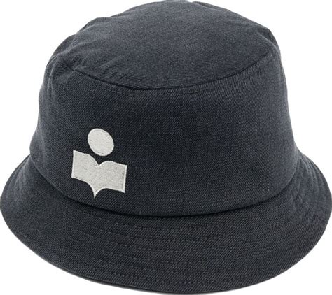 Isabel Marant Logo Embroidered Bucket Hat Shopstyle