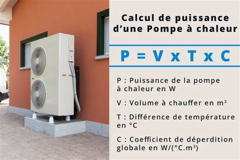 Comment Calculer La Puissance D Une Pompe Chaleur