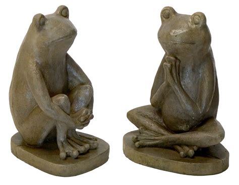 Concrete Frog Statue