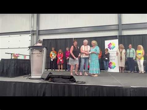 Central Alberta Quilt Show Awards Presentation 2023 YouTube