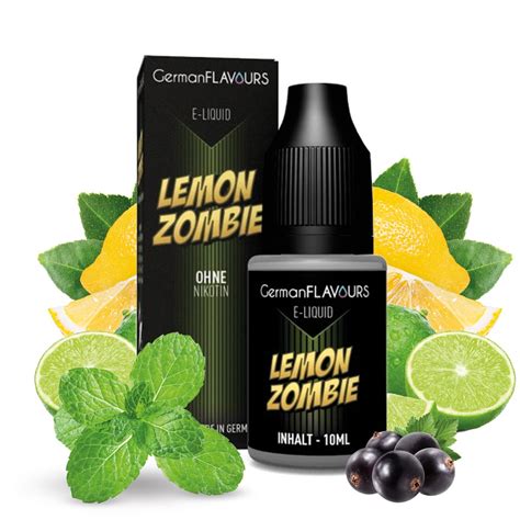 Germanflavours Lemon Zombie Liquid House Of Vape