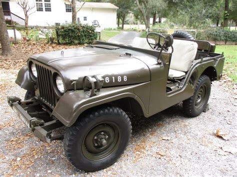 1954 Willys Jeep M38 A1 Military 4x4 Garage Barn Find NO RESERVE For