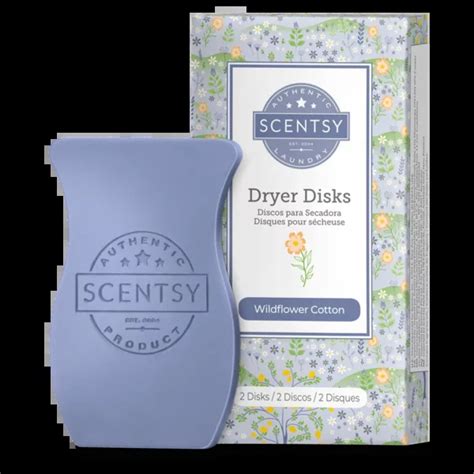 Wildflower Cotton Scentsy Dryer Disks