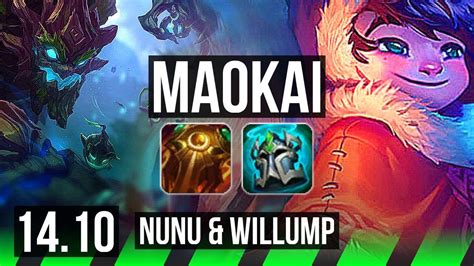 Maokai Vs Nunu Willump Jgl Na Diamond Youtube