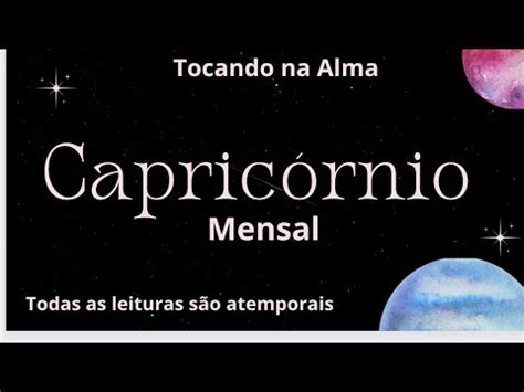 SIGNO DE CAPRICÓRNIO MENSAL QUE PODER VC PRECISA OUVIR ISSO