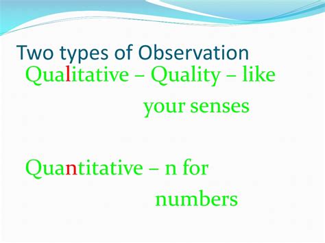 Ppt Two Types Of Observation Powerpoint Presentation Free Download