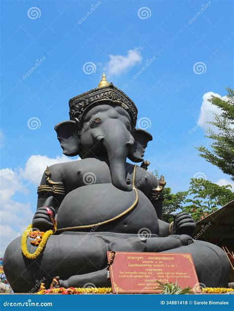 Ganesh Statue Stock Photo Image Of Asia Carving India 34881418