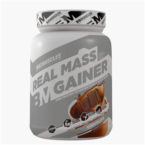 Bigmuscles Nutrition Real Mass Gainer Kg Lb Chocolate