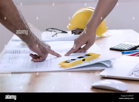 engineer planning  architect professional person stock photo alamy