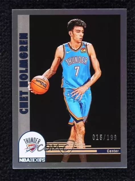 Panini Nba Hoops Tribute Argent Chet Holmgren