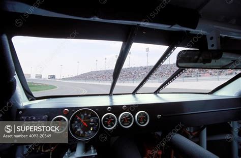 interior detail NASCAR Winston gauges speedometer tachometer dashboard ...