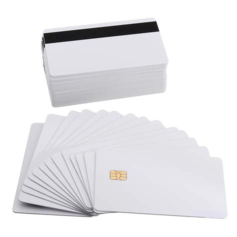 Thermal Printing Plastic Inkjet Cards Printable White RFID Smart Chip