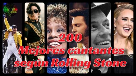 200 MEJORES CANTANTES DE LA HISTORIA SEGÚN ROLLING STONE YouTube