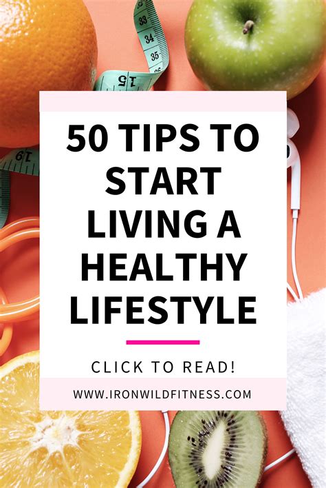 50 Tips To Start A Healthy Lifestyle Artofit