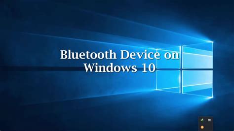 How To Add And Connect Bluetooth Device On Windows 10 Youtube