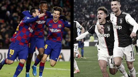 Champions League Juventus Vs Barcelona Horario Y D Nde Ver En Vivo