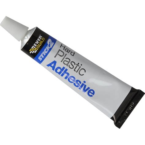 Everbuild Stick 2 Hard Plastic Adhesive Tooled