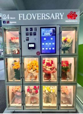 Fresh Flower Vending Machine