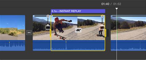 Add An Instant Replay Effect In Imovie On Mac Apple Support Au