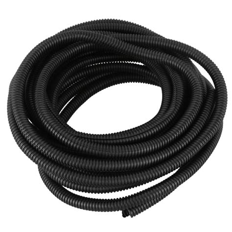 Ft Split Wire Loom Conduit Polyethylene Tubing Black Color Sleeve