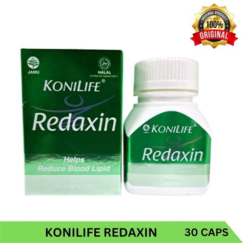 Jual Konilife Redaxin Food Supplement Botol 30 Menurunkan Kolesterol