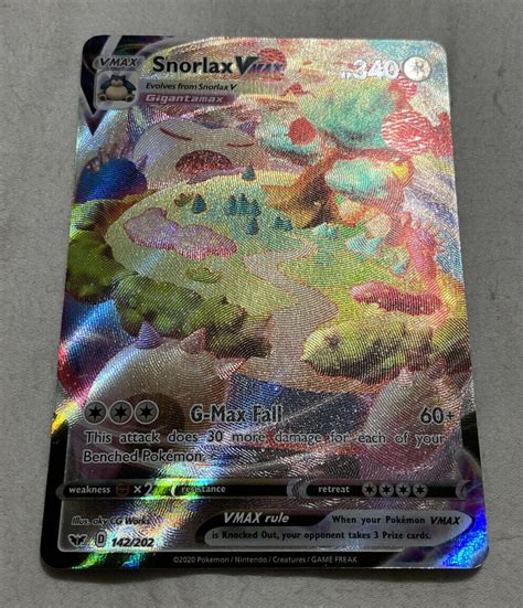 Mavin Pokemon Snorlax Vmax