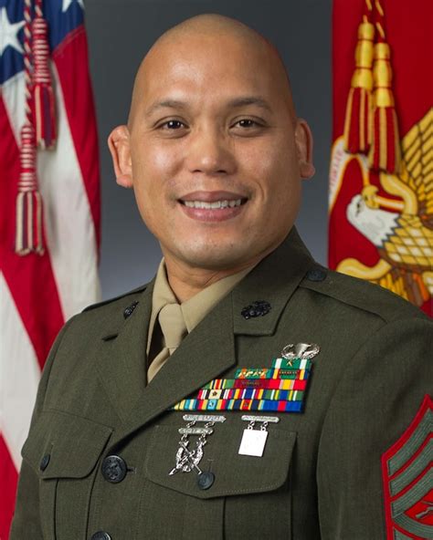 Master Sergeant Michael J Leon Guerrero Marine Corps Training And Education Command Leaders