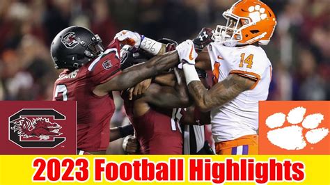 South Carolina Vs Clemson Full Game Highlights Hd Ncaaf Week 12