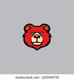 Bear Head Logo Vector Design Stock Vector (Royalty Free) 2255939733 | Shutterstock