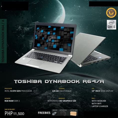 Toshiba Dynabook R64a Computers And Tech Laptops And Notebooks On Carousell